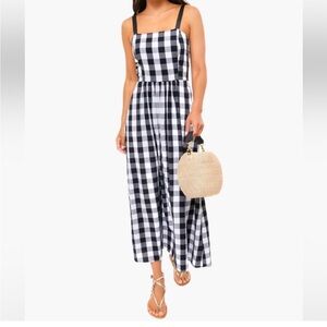 Tuckernuck Black and White Checkered Dress
